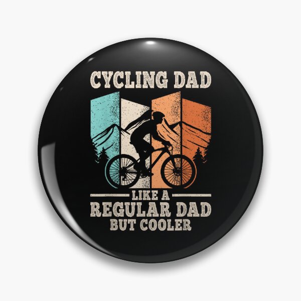 Item preview, Cycling Dad Like A Regular Dad But Cooler Funny Bicycle Men designed and sold by MerchDeviant.