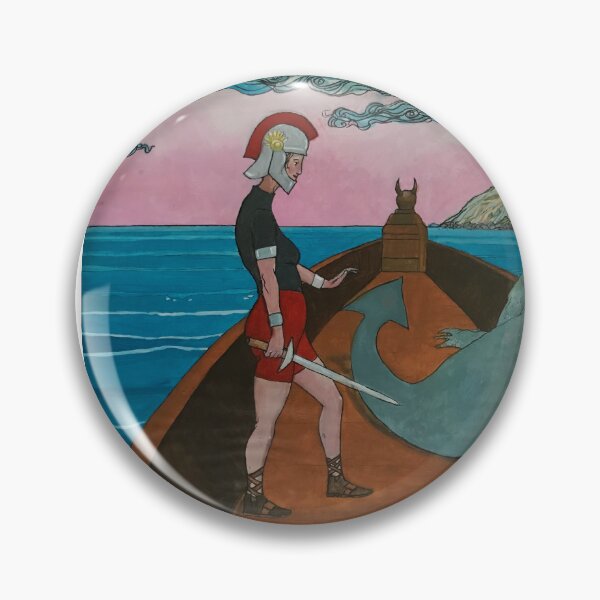 Item preview, The lady with the sword designed and sold by Le poulpe rêveur.