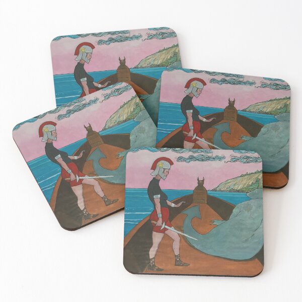 Item preview, The lady with the sword designed and sold by Le poulpe rêveur.