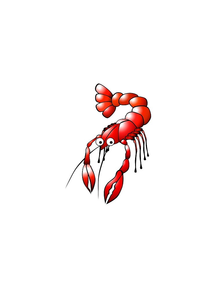 Thumbnail 3 of 3, Scarf, Crayfish designed and sold by Reethes.