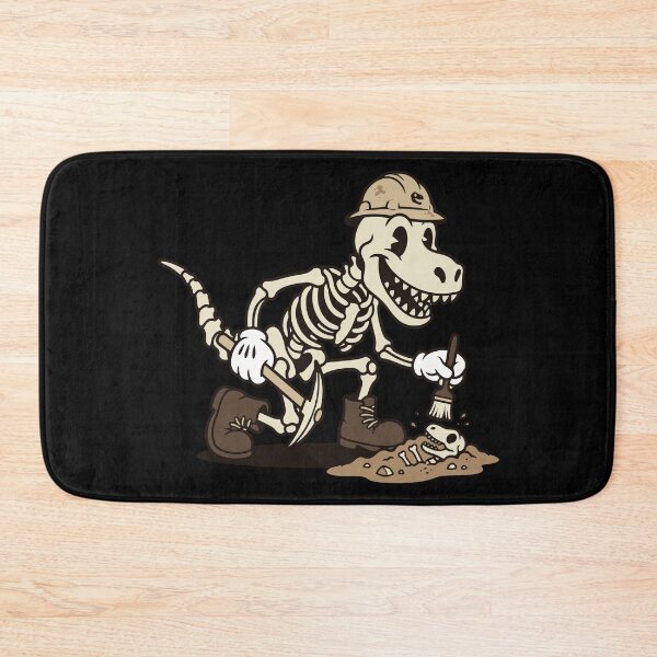 Item preview, Paleontologist Dinosaur Fossil - The Fossil Finder Art Vintage Rubber Hose designed and sold by Mdozet.
