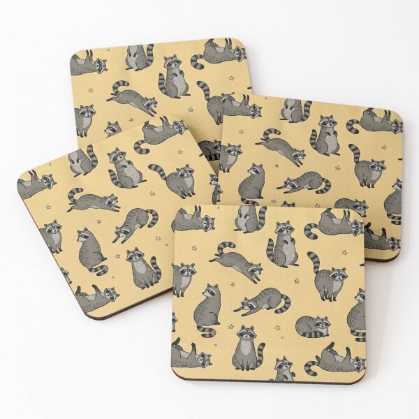 Item preview, Cute Raccoon pattern  designed and sold by revsdesign.