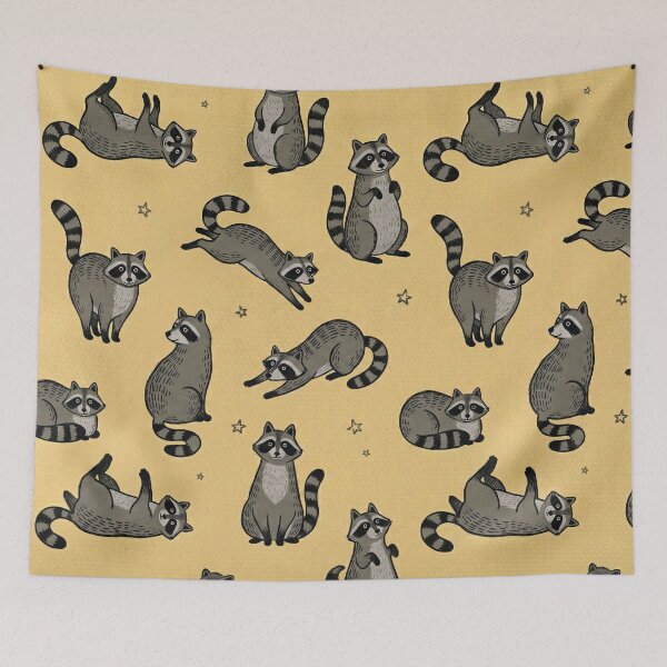 Item preview, Cute Raccoon pattern  designed and sold by revsdesign.