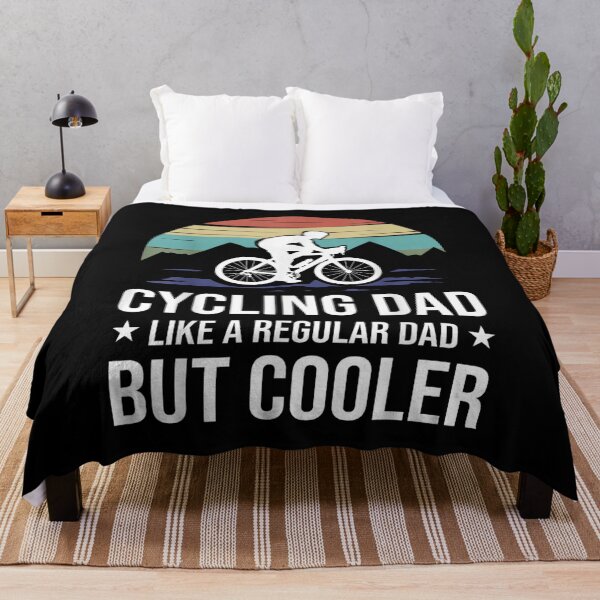 Item preview, Cute Bike Riding Lover Biker Racing Humor Designs Cycling Dad Like A Regular Dad But Cooler Funny Cyclist Gift designed and sold by MerchDeviant.