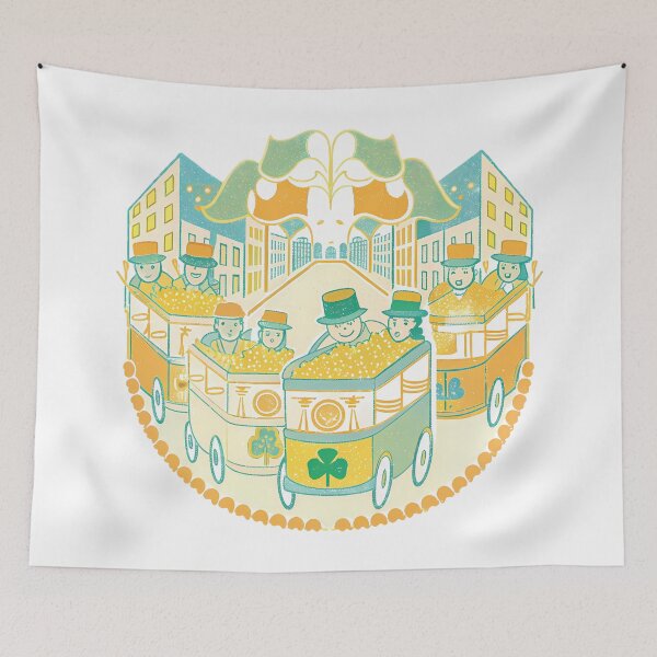 Item preview, Gold Whimsical Illustrations Fantasy Landscapes Capturing Imagination Wonder designed and sold by ART ATTACK ZONE.