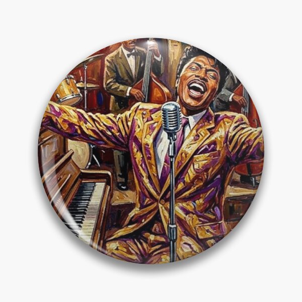 Item preview, The Architects of Rock: Little Richard & Chuck Berry Juke Joint Impasto designed and sold by Art's Diner.