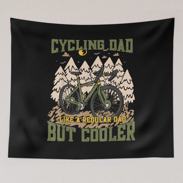 Item preview, Cycling Dad Like A Regular Dad But Cooler Funny Cyclist designed and sold by MerchDeviant.