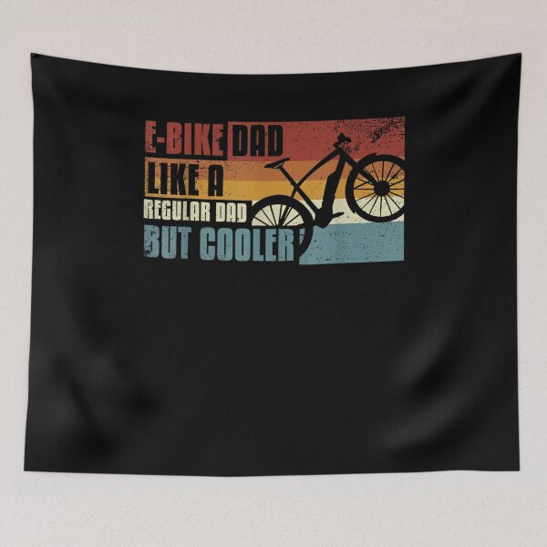 Item preview, E-bike dad, like a regular dad, but cooler designed and sold by MerchDeviant.