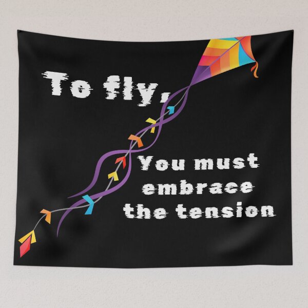 Item preview, The Kite & The String - Resilience Quote designed and sold by Mini Pixel Perfect Co..