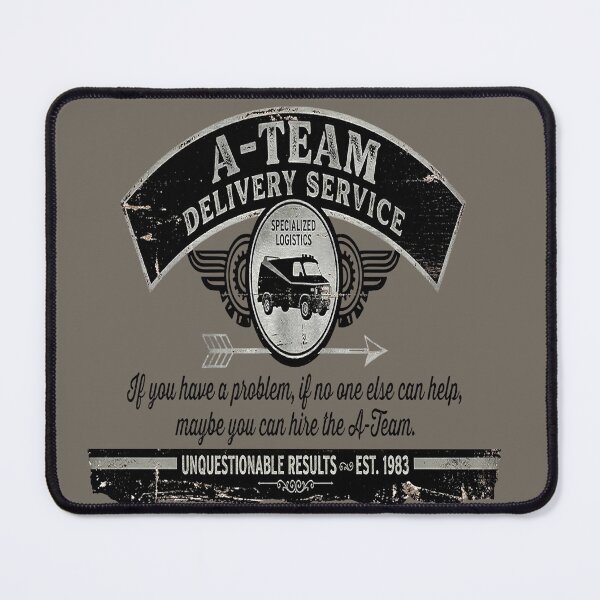 Item preview, A-Team Delivery Service - Vintage 80s Design designed and sold by WowDezign.