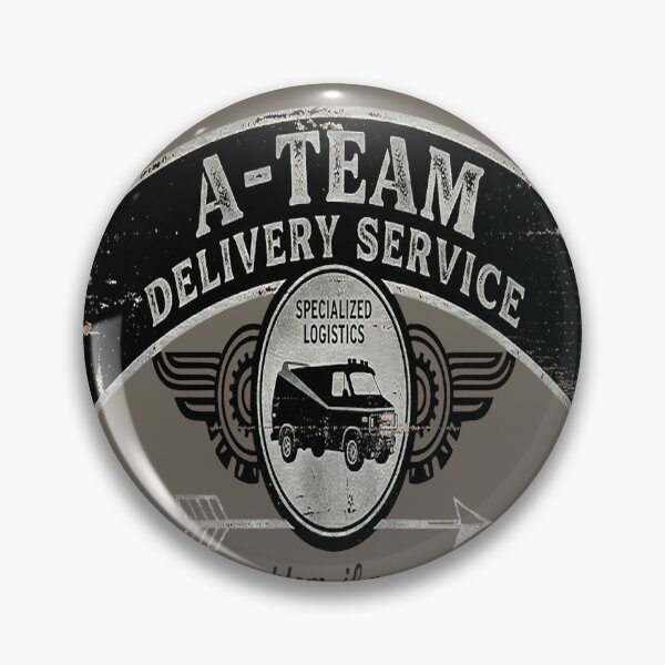 Item preview, A-Team Delivery Service - Vintage 80s Design designed and sold by WowDezign.