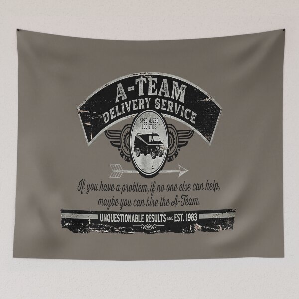 Item preview, A-Team Delivery Service - Vintage 80s Design designed and sold by WowDezign.