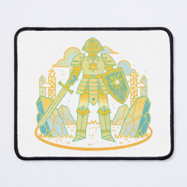 Item preview, SwordMan Whimsical Illustrations Fantasy Landscapes Capturing Imagination Wonder designed and sold by ART ATTACK ZONE.
