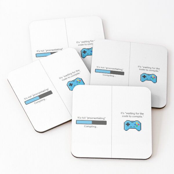Item preview, It’s Not Procrastinating, It’s Waiting for the Code to Compile designed and sold by LIVE_FREE.