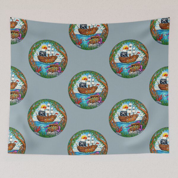Item preview, Under the Mangrove Tree. designed and sold by AHappyTurtle.