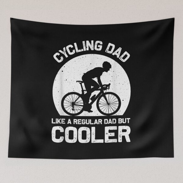 Item preview, Cycling Dad Like A Regular Dad But Cooler Funny Cyclist Gift designed and sold by MerchDeviant.