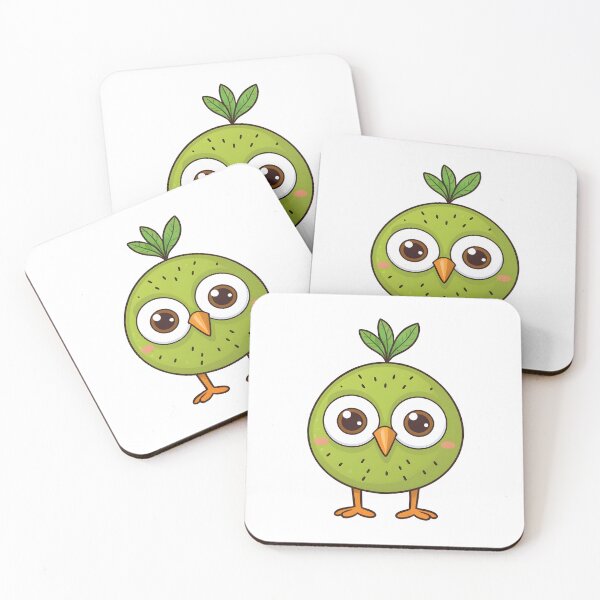 Item preview, Funny and Adorable Green Cartoon Kiwi designed and sold by DesignsByDessie.