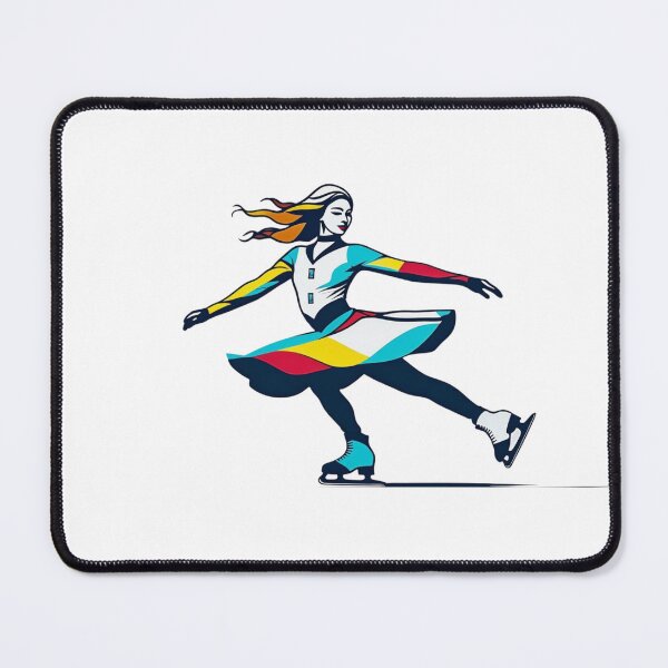 Item preview, Ice skating woman designed and sold by lapinu.