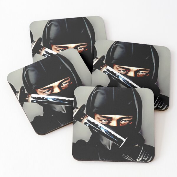 Item preview, Ninja holding Katana designed and sold by MorningFive.