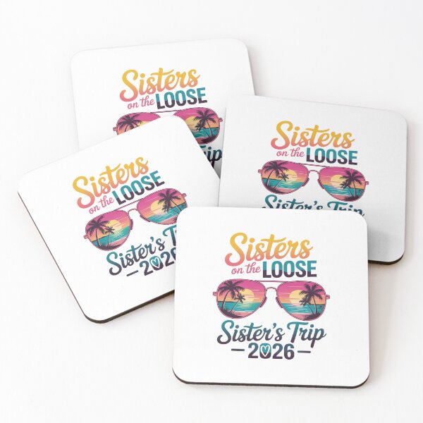 Item preview, Sisters On The Loose Sister's Trip 2026 Vacation designed and sold by CORJIDOG-ART.
