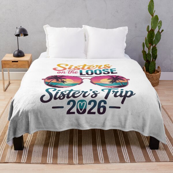 Item preview, Sisters On The Loose Sister's Trip 2026 Vacation designed and sold by CORJIDOG-ART.