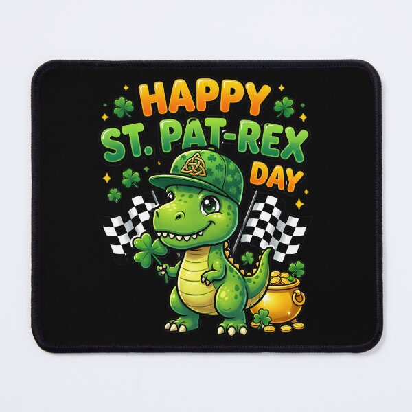 Item preview, Happy St. Pat-Rex Day Cute T-Rex Dinosaur St Patrick’s Day designed and sold by Imaginarium Design.