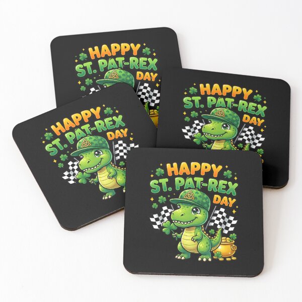 Item preview, Happy St. Pat-Rex Day Cute T-Rex Dinosaur St Patrick’s Day designed and sold by Imaginarium Design.