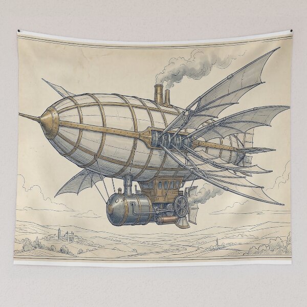 Item preview, zeppelin designed and sold by Sketch-Studio2.