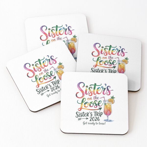 Item preview, Sister's On The Loose Sister's Trip 2026 Get Ready To Loose designed and sold by CORJIDOG-ART.