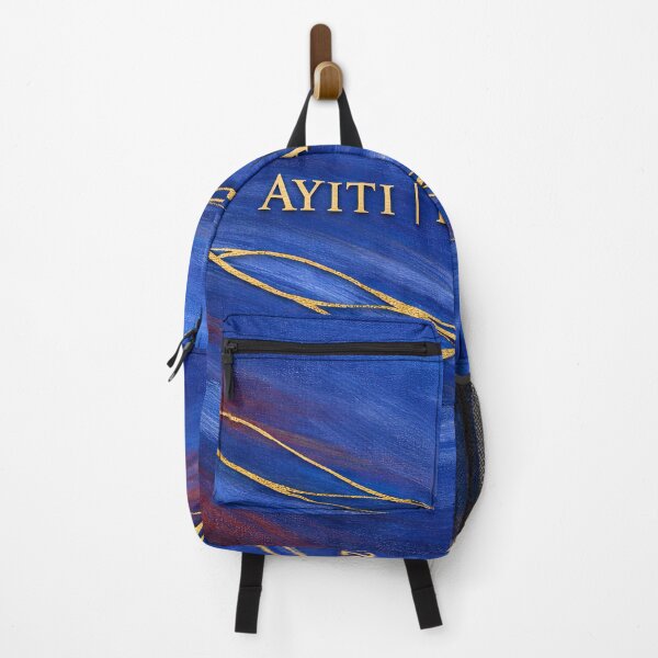Item preview, Elegant Ayiti Haiti 2026 Golden Waves designed and sold by BrickByDream.