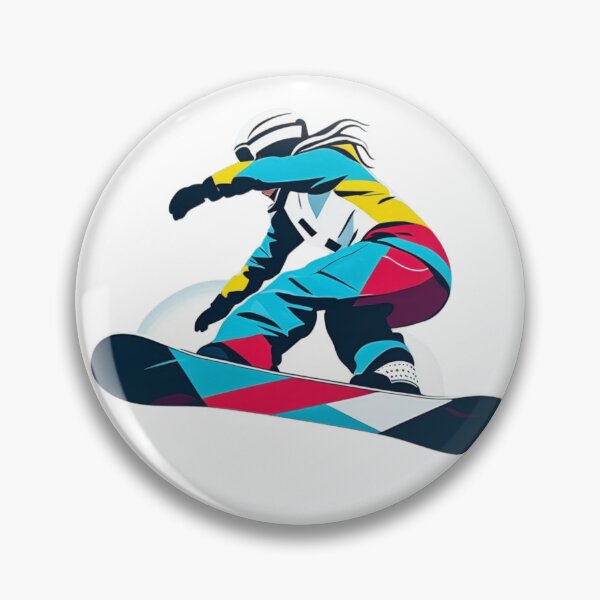 Item preview, Snowboarding girl designed and sold by lapinu.