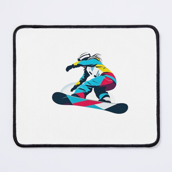 Item preview, Snowboarding girl designed and sold by lapinu.