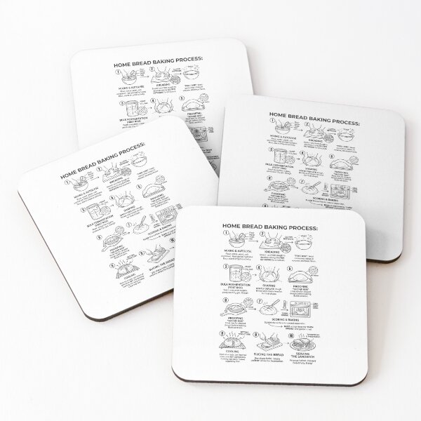 Item preview, Bread Baking Chart Diagram Graphic Funny Baker Cooking designed and sold by GrandeDuc.