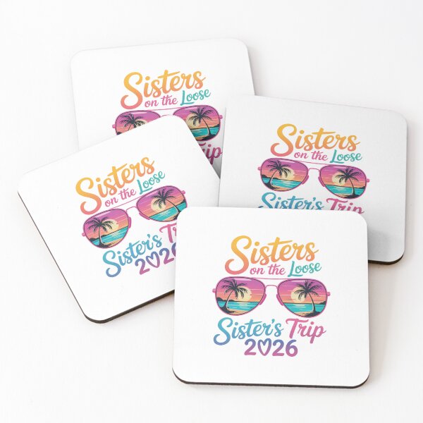 Item preview, Sisters On The Loose Sisters Trip 2026 Beach Vacation Family Travel designed and sold by CORJIDOG-ART.