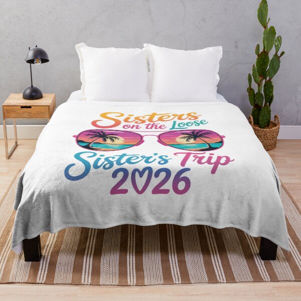 Item preview, Sisters On The Loose Sisters Trip 2026 Beach Vacation Family Travel designed and sold by CORJIDOG-ART.