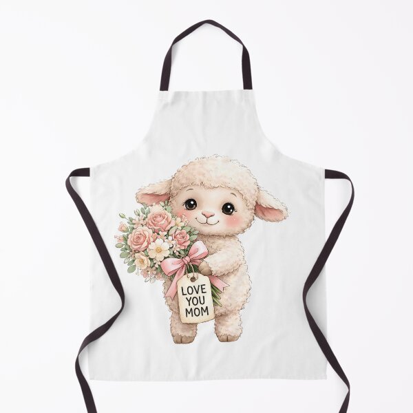 Item preview, Love You Mom – Cute Sheep Mother’s Day Design designed and sold by Saxon Designs.