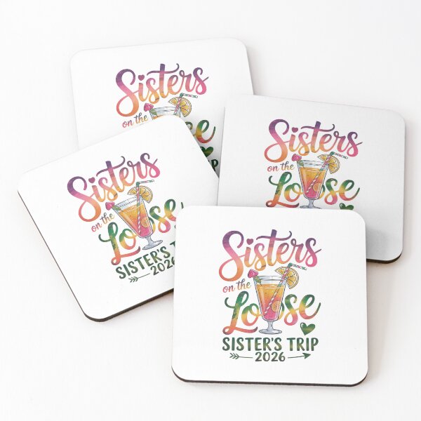 Item preview, Sisters On The Loose Sister's Trip 2026 Vacation designed and sold by CORJIDOG-ART.