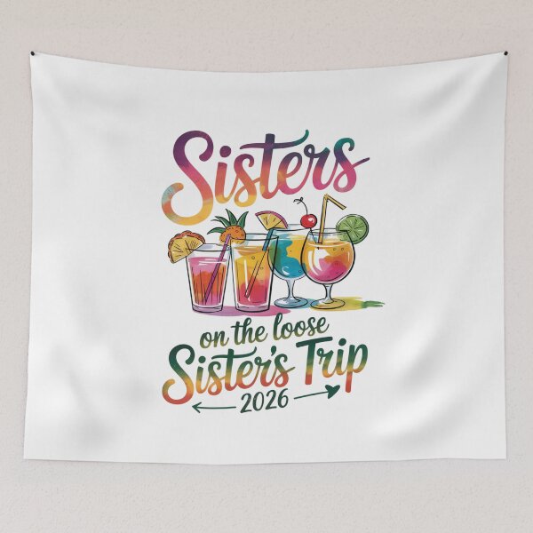 Item preview, Sisters On The Loose Sisters Trip 2026 designed and sold by CORJIDOG-ART.