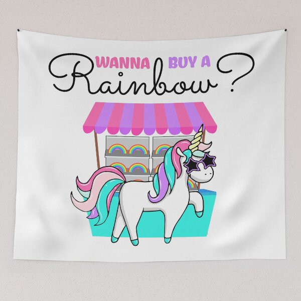 Item preview, Wanna Buy A Rainbow? Unicorn dealer designed and sold by anziehend.