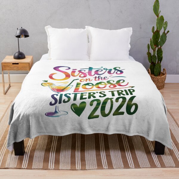 Item preview, Sisters On The Loose Sister Trip 2026 Vacation Family designed and sold by CORJIDOG-ART.