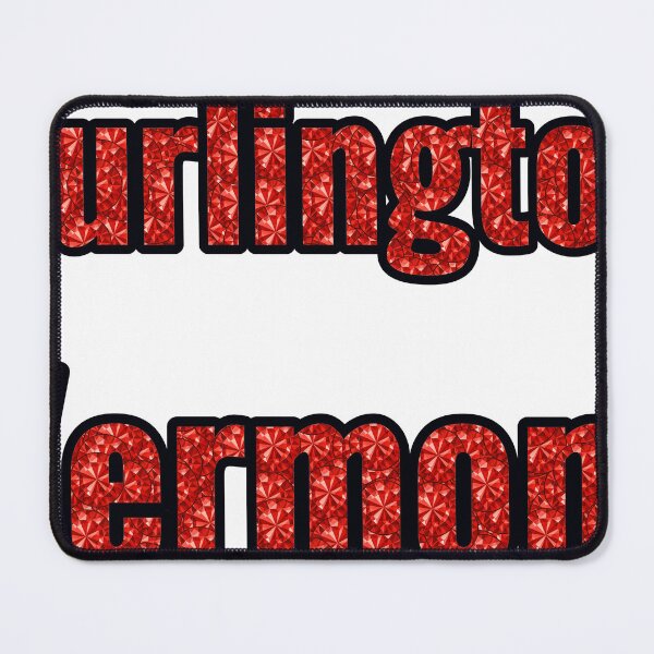 Item preview, Burlington Vermont City Name With Red Rhinestone designed and sold by TheIconSmith.