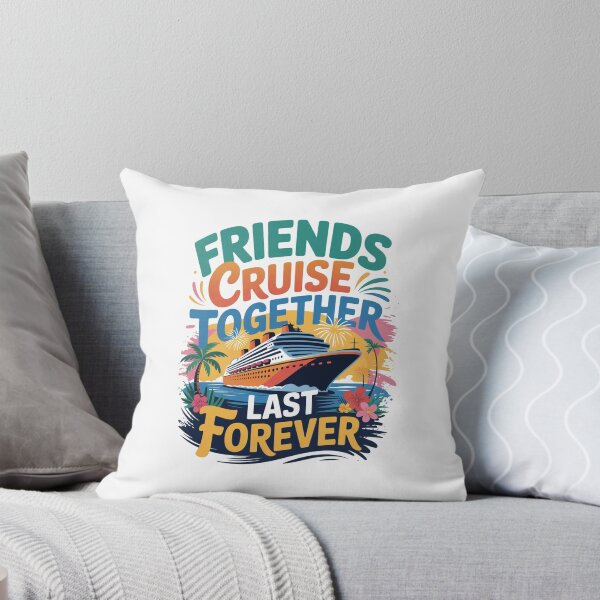 Item preview, Friends Cruise Together Last Forever Vacation Trip designed and sold by CORJIDOG-ART.