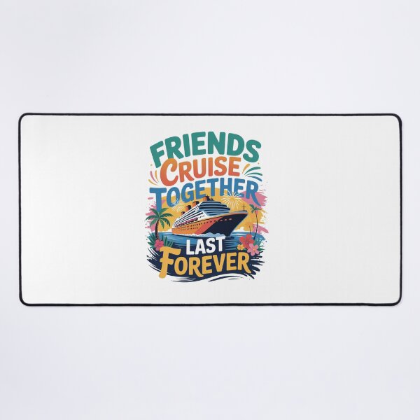 Item preview, Friends Cruise Together Last Forever Vacation Trip designed and sold by CORJIDOG-ART.