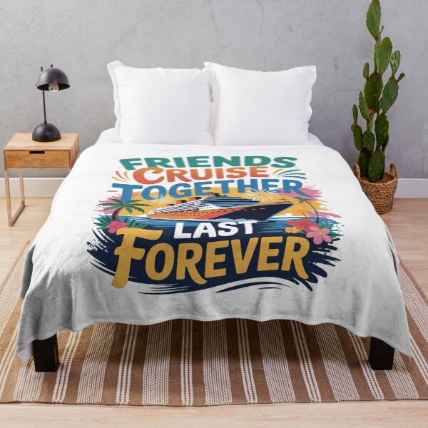 Item preview, Friends Cruise Together Last Forever Vacation Trip designed and sold by CORJIDOG-ART.