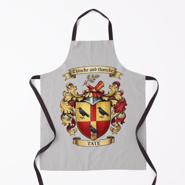 Item preview, The Tate Family Coat of Arms designed and sold by BagTown Clans.
