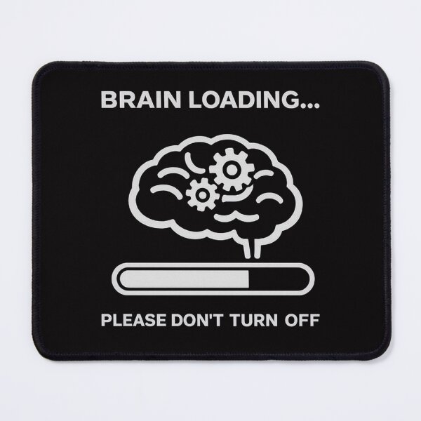 Item preview, Funny Overthinking Brain – Please Don’t Turn Off  designed and sold by MS-DesignArt.