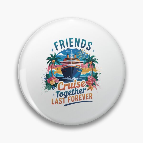 Item preview, Friends Cruise Together Last Forever Vacation designed and sold by CORJIDOG-ART.