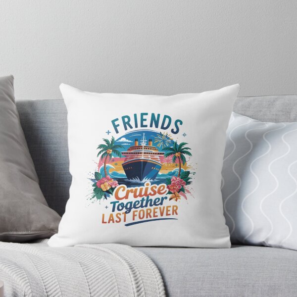 Item preview, Friends Cruise Together Last Forever Vacation designed and sold by CORJIDOG-ART.