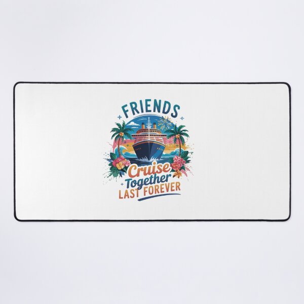 Item preview, Friends Cruise Together Last Forever Vacation designed and sold by CORJIDOG-ART.
