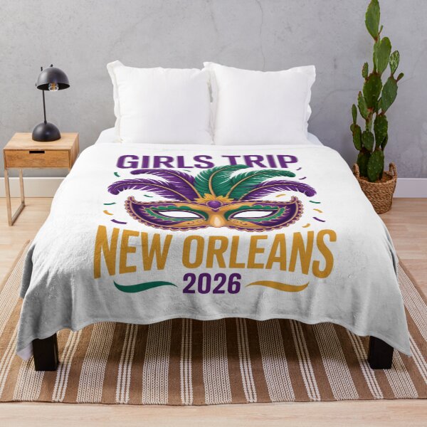 Item preview, Girls Trip New Orleans 2026 Mardi Gras Vacation designed and sold by CORJIDOG-ART.